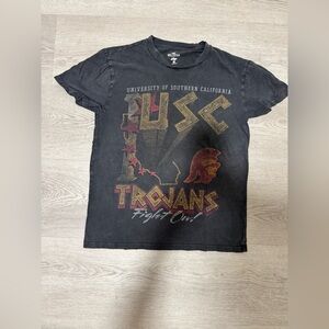 Hollister Charcoal Logo Crewneck Tee size XS